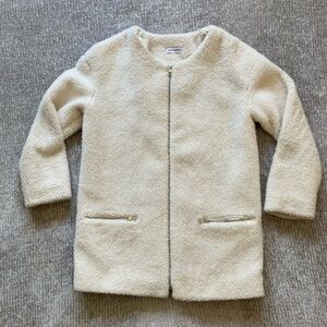 Gat‎ Rimon Teddy Bear Coat Ivory Made in France T.2